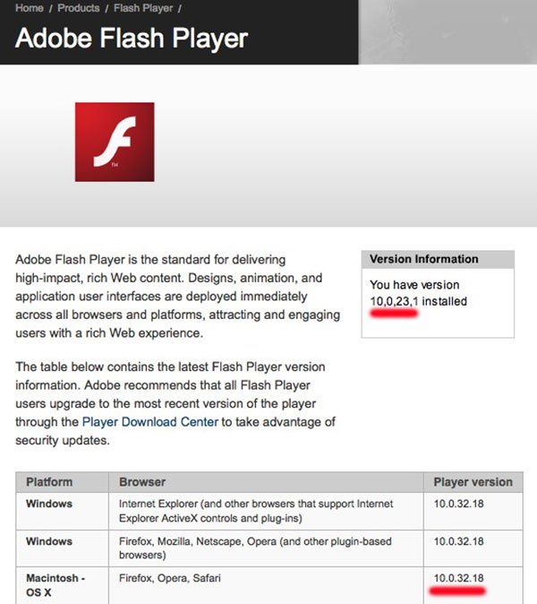Adobe flash player 26.0.0.137 download